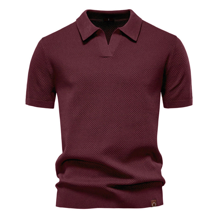 House Of Nate - Structured polo shirt