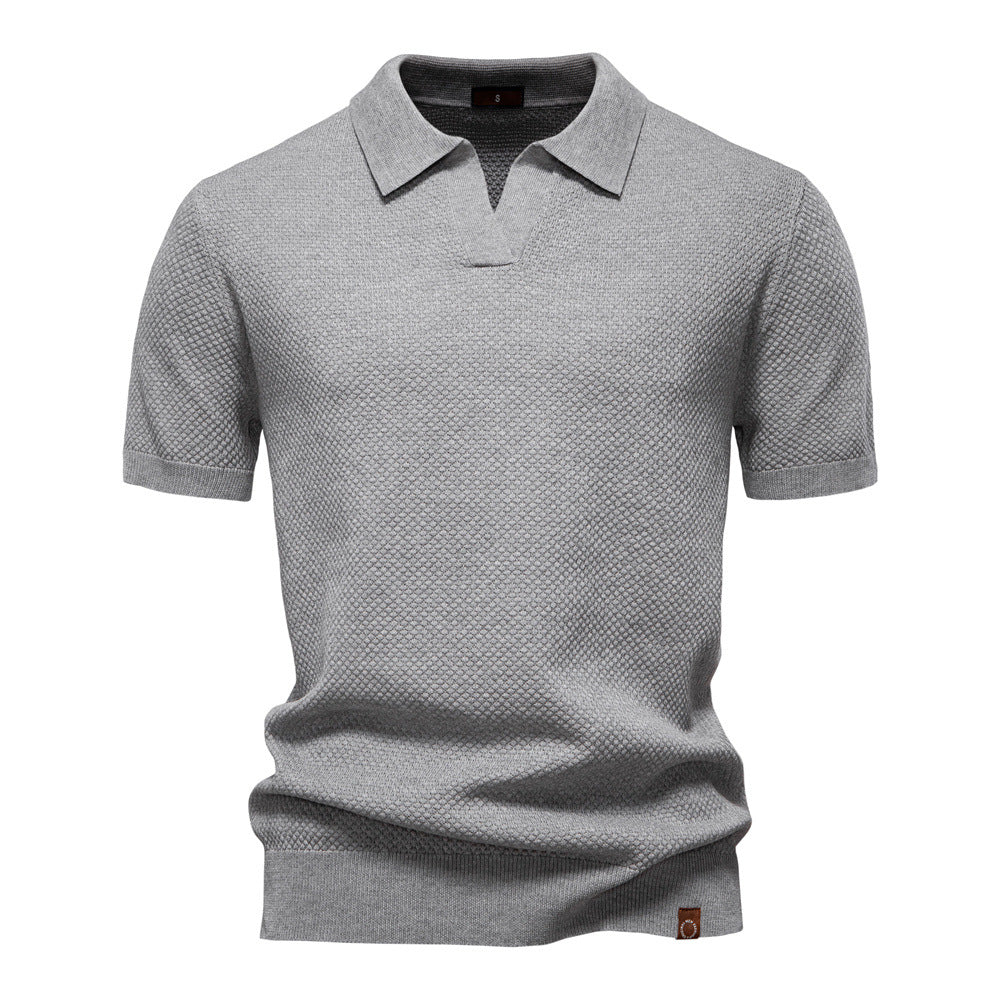 House Of Nate - Structured polo shirt