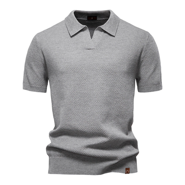 House Of Nate - Structured polo shirt