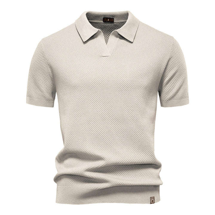House Of Nate - Structured polo shirt