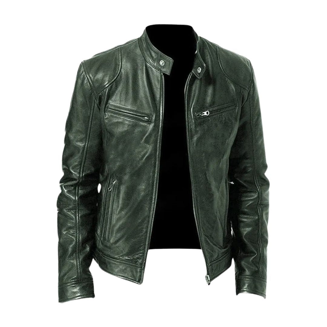 House of nate® | Casual Leather Jacket
