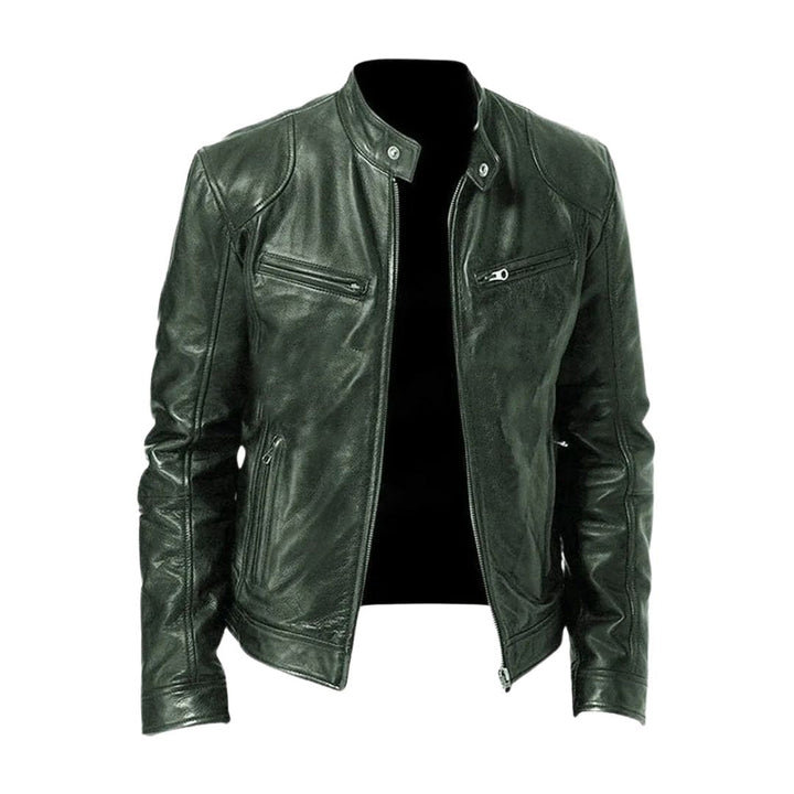 House of nate® | Casual Leather Jacket