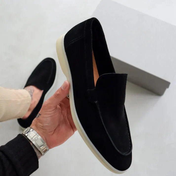 Elegant Suede Loafers by House Of Nate