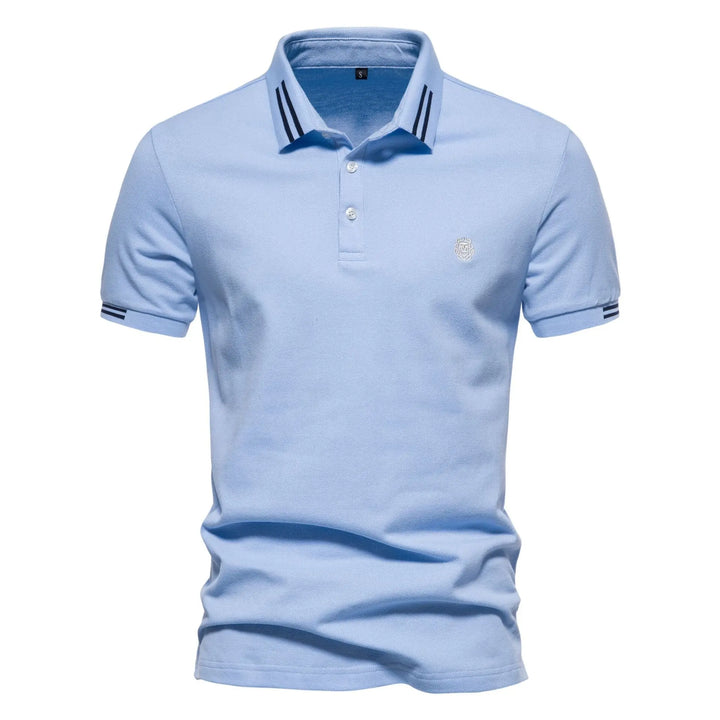 Noah™ – Refined Stripe Collar Polo