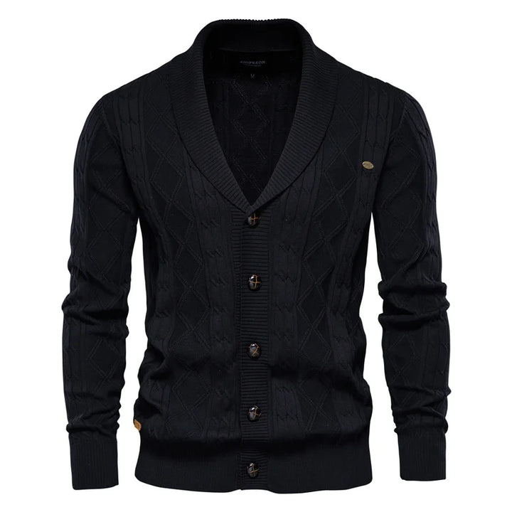 Jeff™ | Elegant Button-Up Cardigan