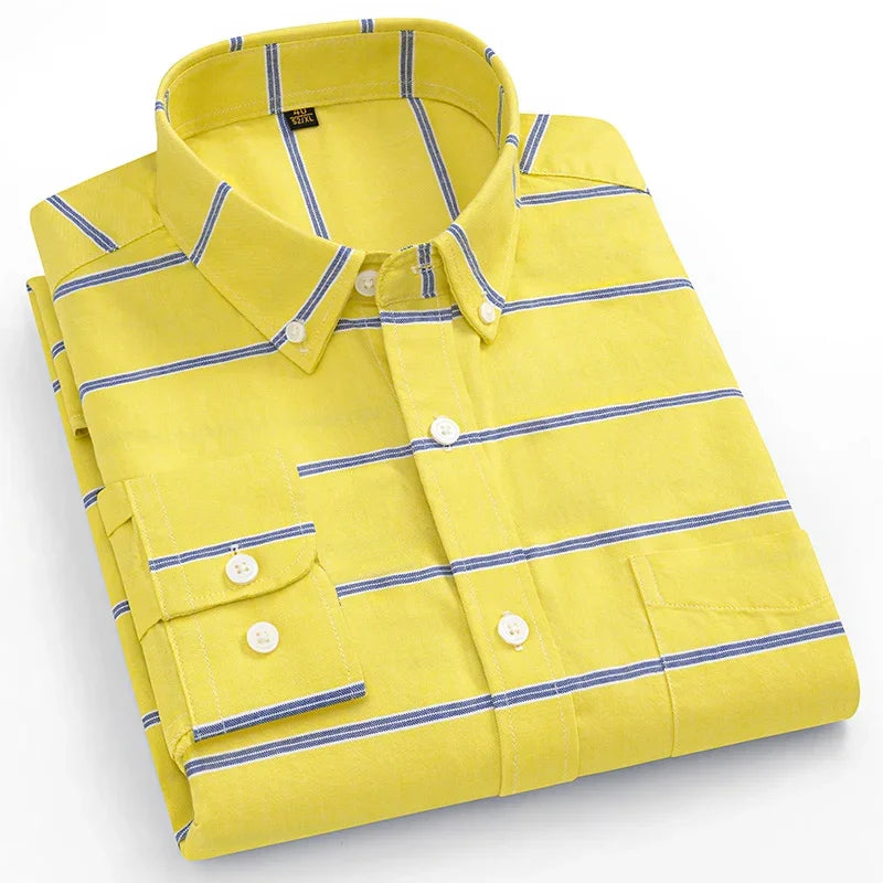 House Of Nate - Cotton Oxford Shirt