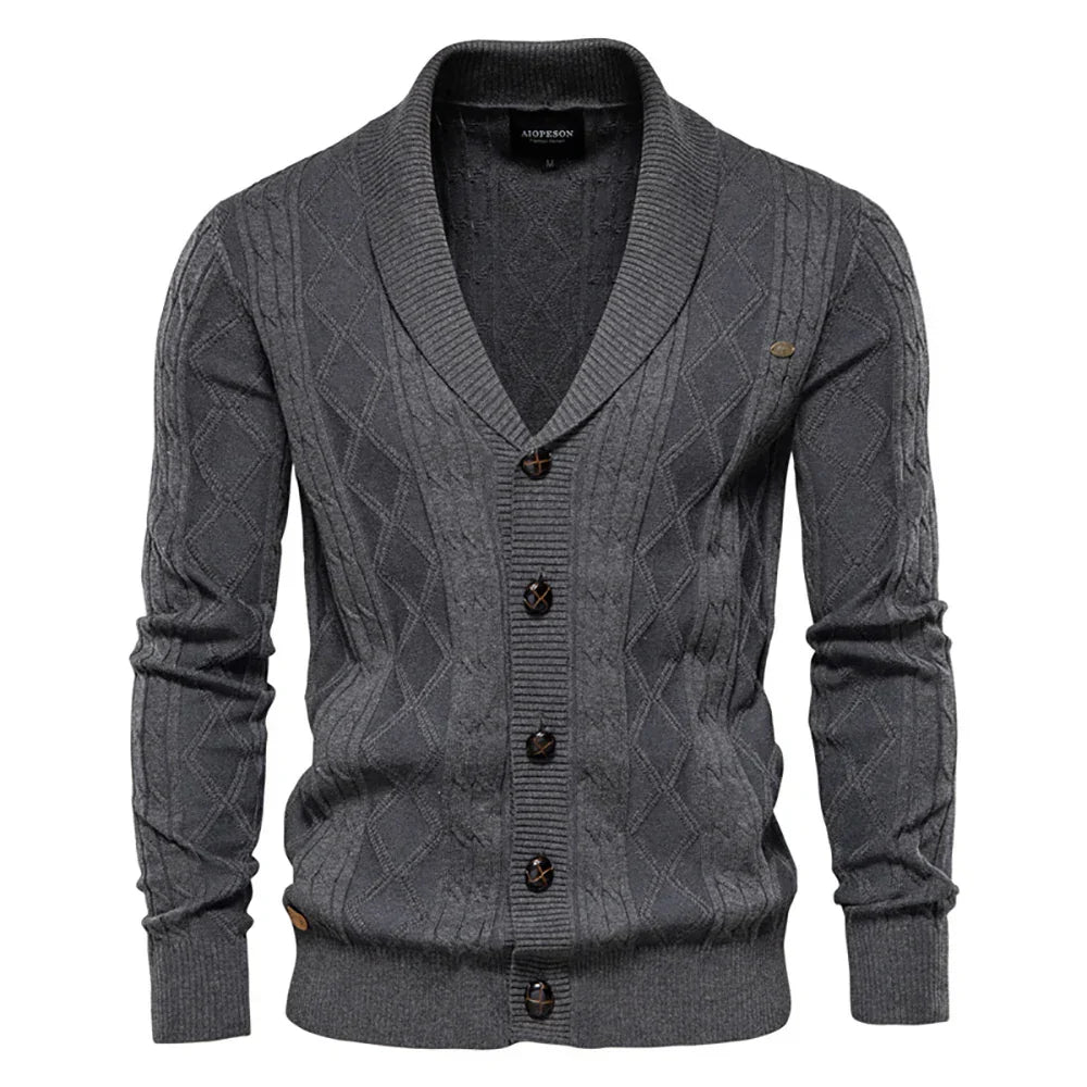 Jeff™ | Elegant Button-Up Cardigan