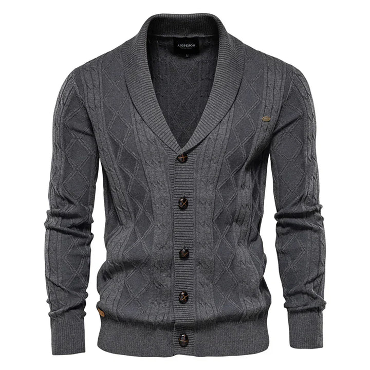 Jeff™ | Elegant Button-Up Cardigan
