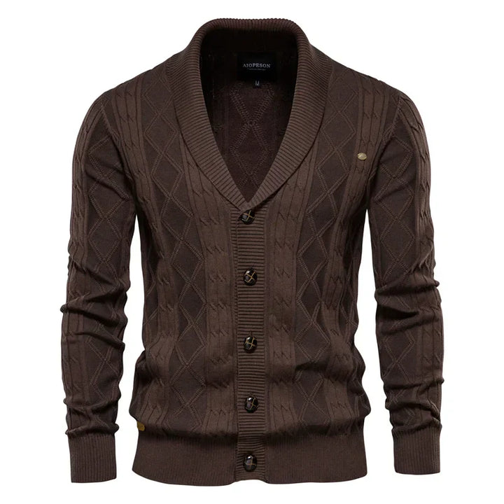 Jeff™ | Elegant Button-Up Cardigan
