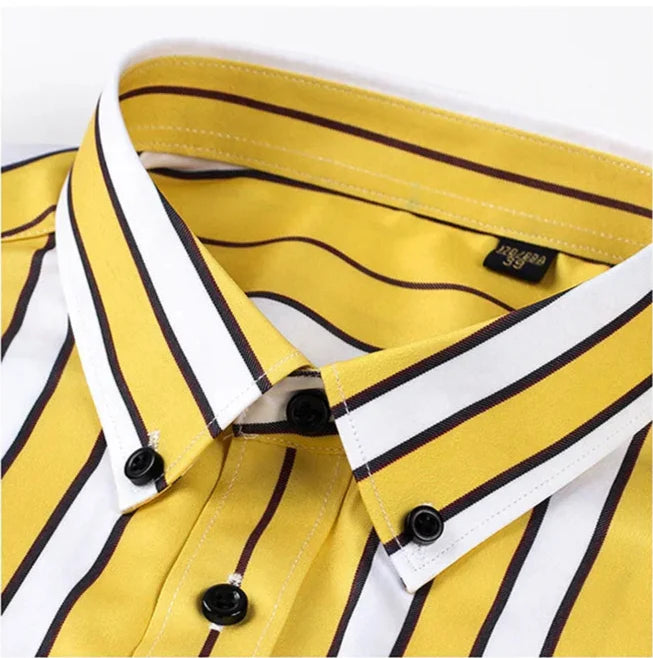 House Of Nate - Casual Striped Men's Shirt
