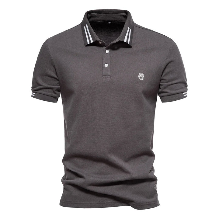 Noah™ – Refined Stripe Collar Polo