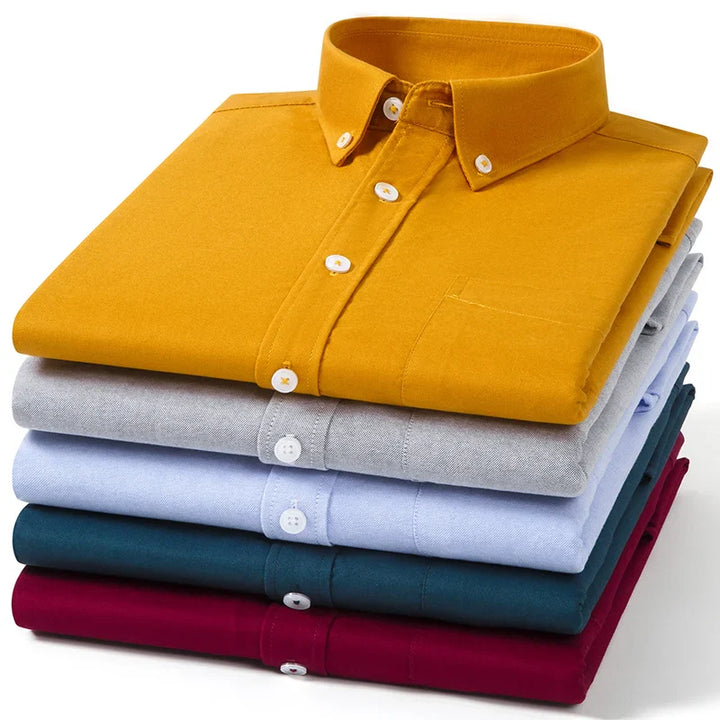 House Of Nate - Cotton Oxford Shirt