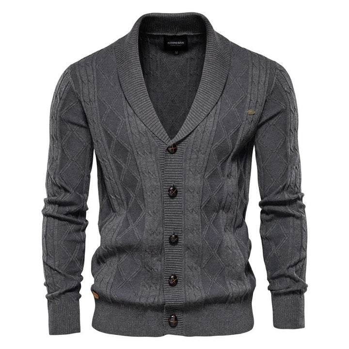 Jeff™ | Elegant Button-Up Cardigan
