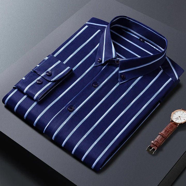 House Of Nate - Elegant striped men's shirt