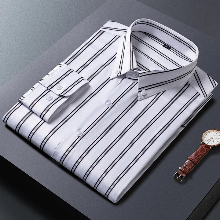 House Of Nate - Elegant striped men's shirt