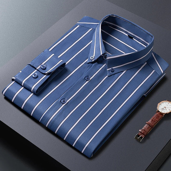 House Of Nate - Elegant striped men's shirt