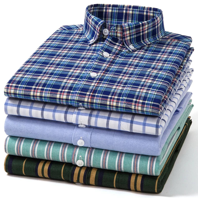 House Of Nate - Cotton Oxford Shirt