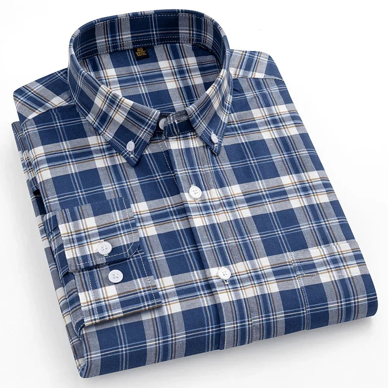 House Of Nate - Cotton Oxford Shirt