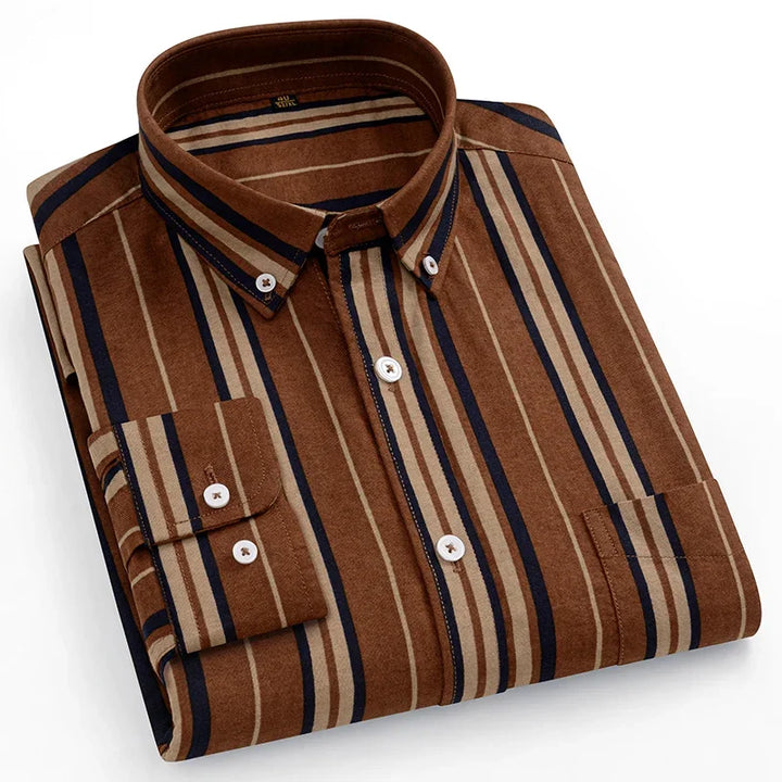 House Of Nate - Cotton Oxford Shirt