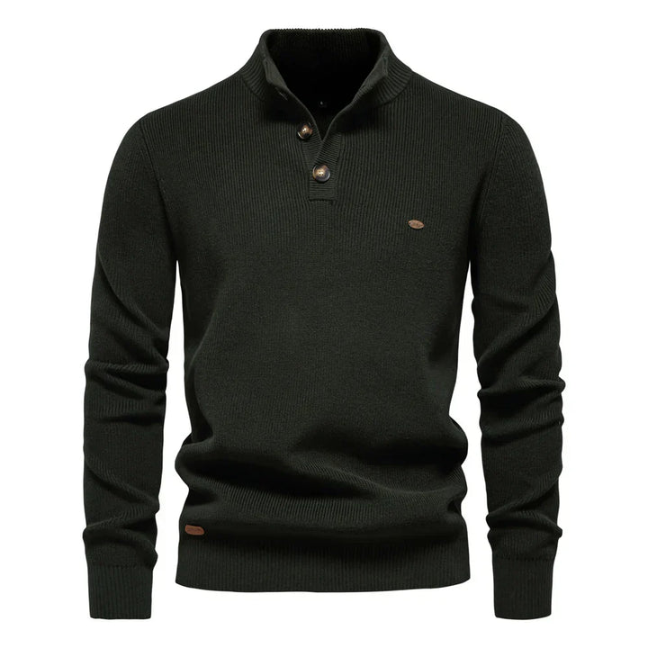 Lilian™ | Men's Sweater with Button Design