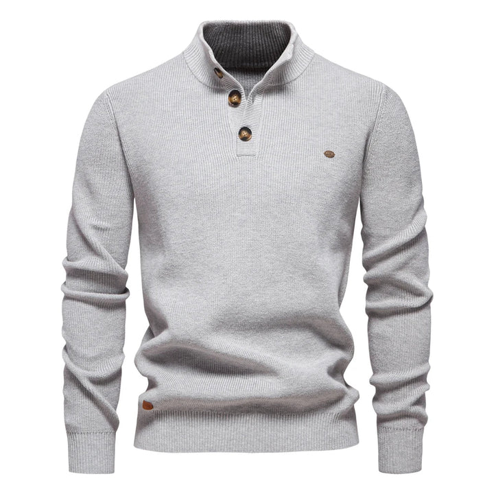 Lilian™ | Men's Sweater with Button Design