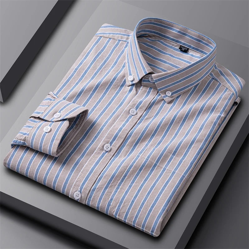 House Of Nate - Men's Chic Oxford Shirt