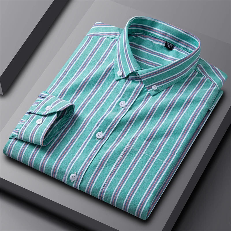 House Of Nate - Men's Chic Oxford Shirt