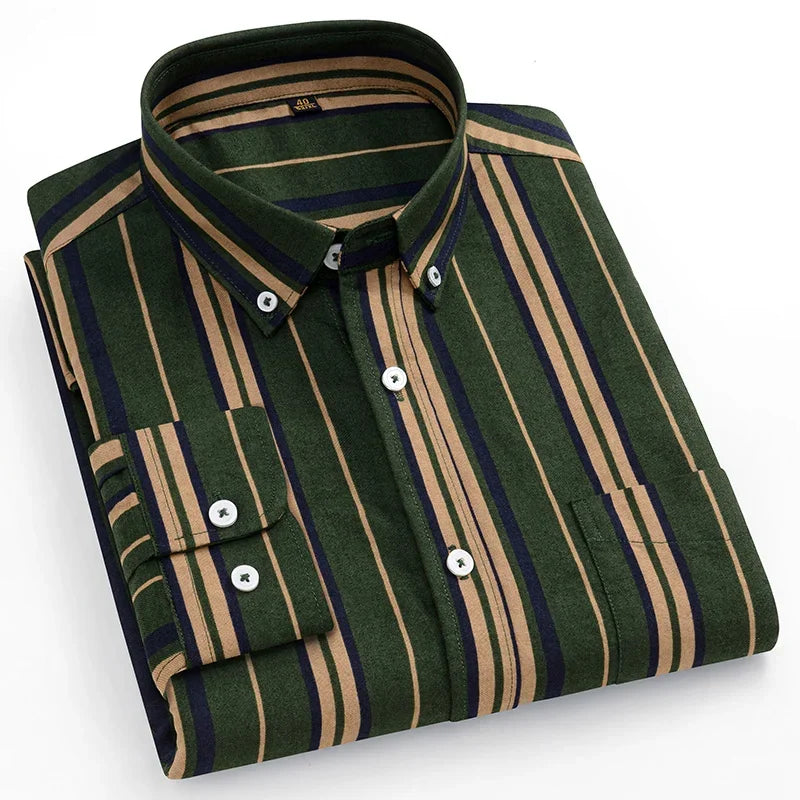 House Of Nate - Cotton Oxford Shirt