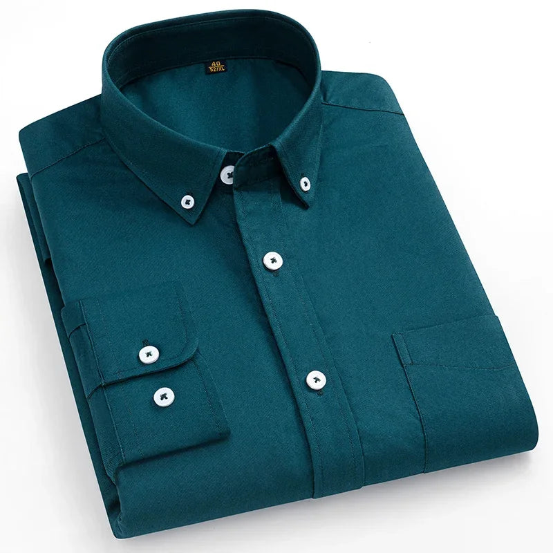 House Of Nate - Cotton Oxford Shirt