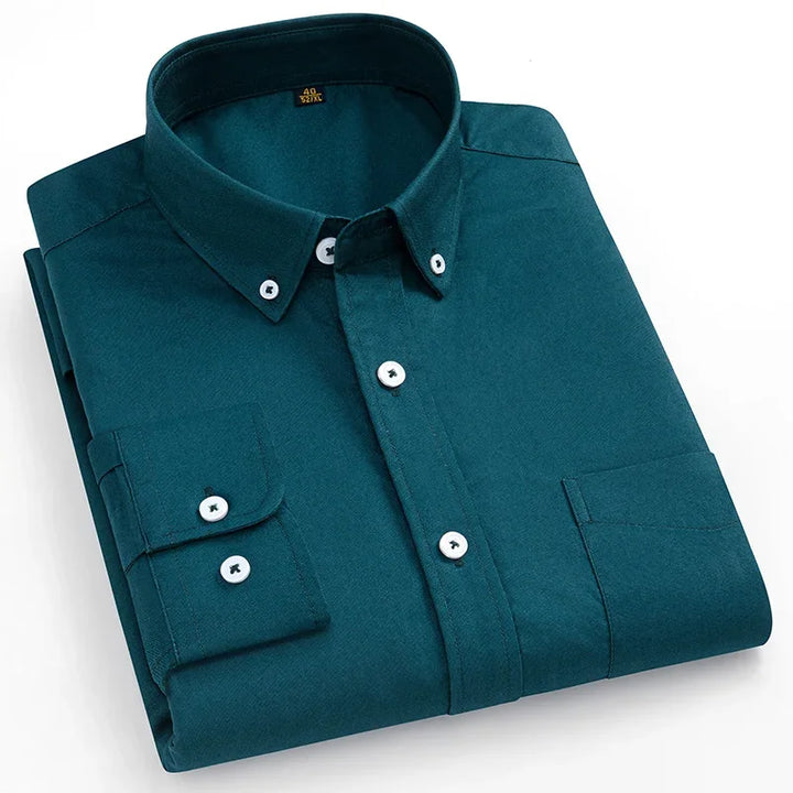 House Of Nate - Cotton Oxford Shirt