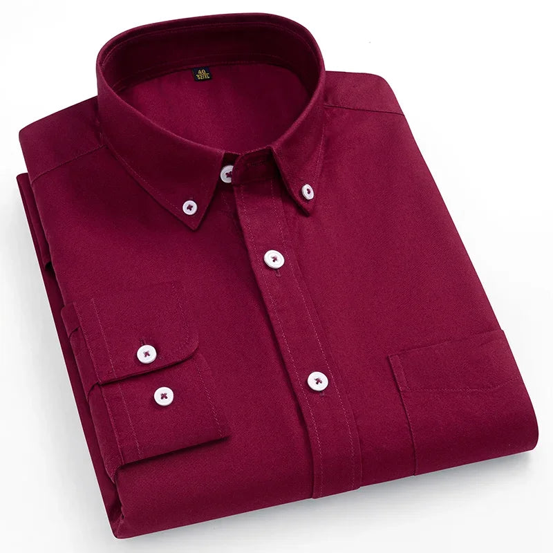 House Of Nate - Cotton Oxford Shirt
