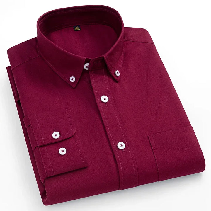House Of Nate - Cotton Oxford Shirt