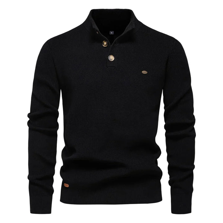 Lilian™ | Men's Sweater with Button Design