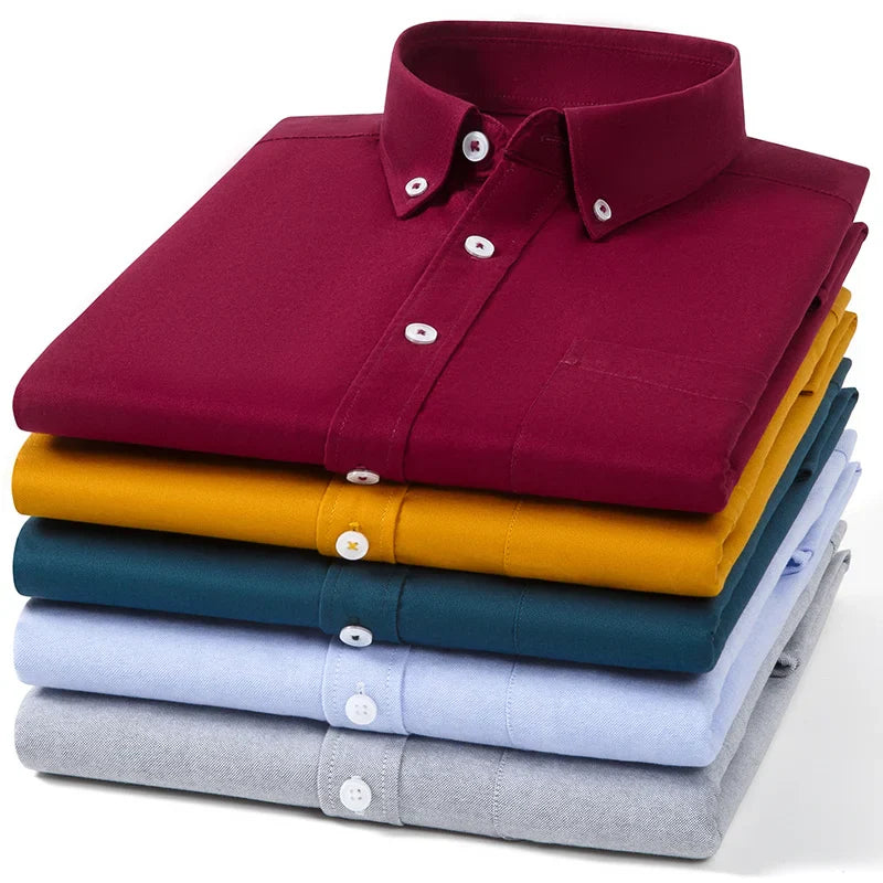 House Of Nate - Cotton Oxford Shirt
