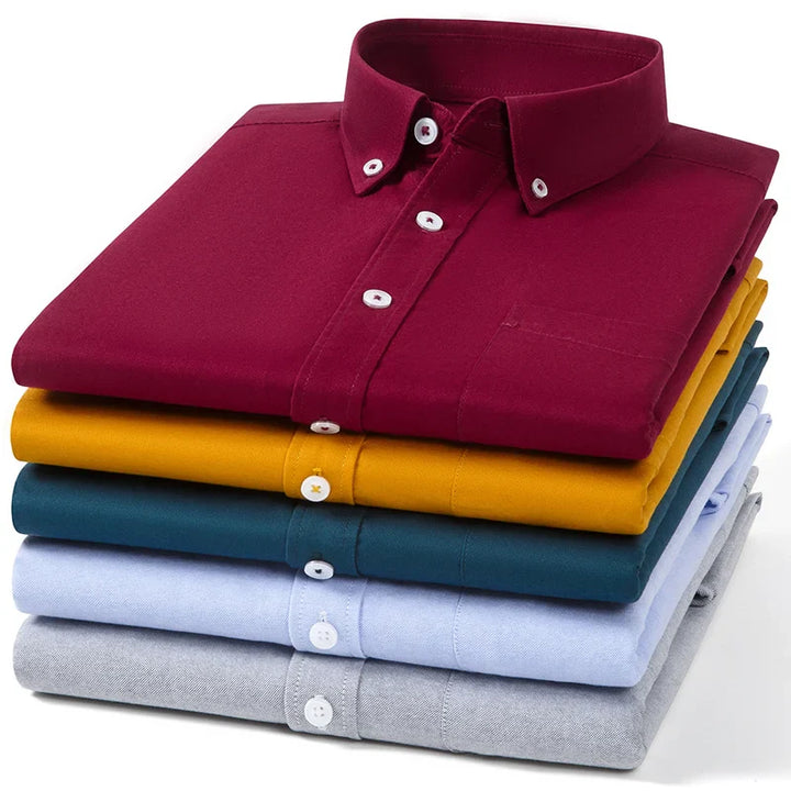 House Of Nate - Cotton Oxford Shirt