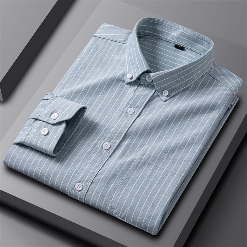 House Of Nate - Men's Chic Oxford Shirt