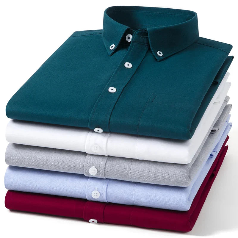 House Of Nate - Cotton Oxford Shirt