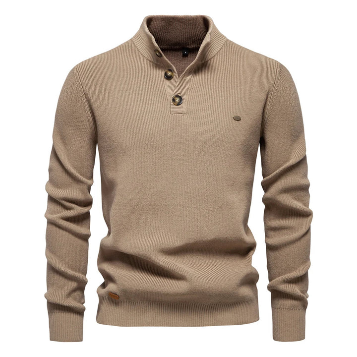 Lilian™ | Men's Sweater with Button Design