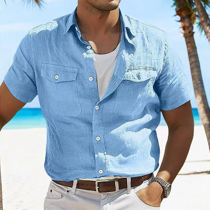 Ellis™ | Summer Twin Pockets Shirt
