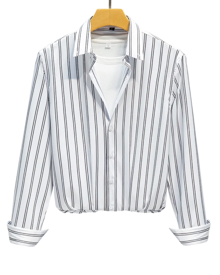 House Of Nate - Elegant striped men's shirt