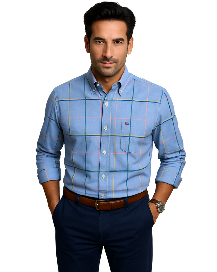 House Of Nate  - Elegant men's cotton shirt