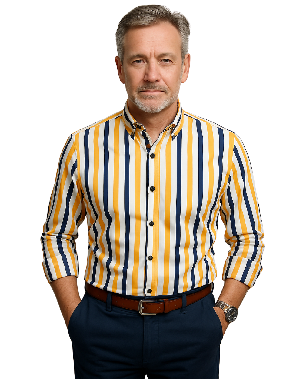 House Of Nate - Casual Striped Men's Shirt