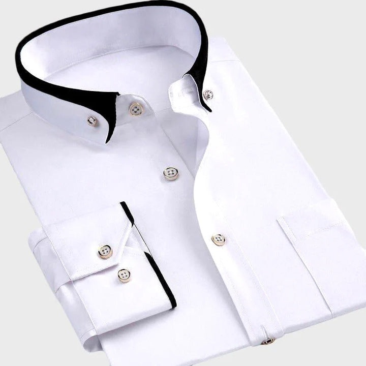 Alix™ – Stretch Luxe Button-Up Shirt