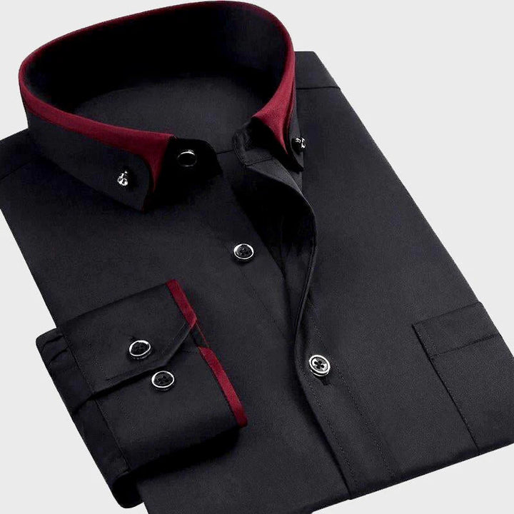Alix™ – Stretch Luxe Button-Up Shirt