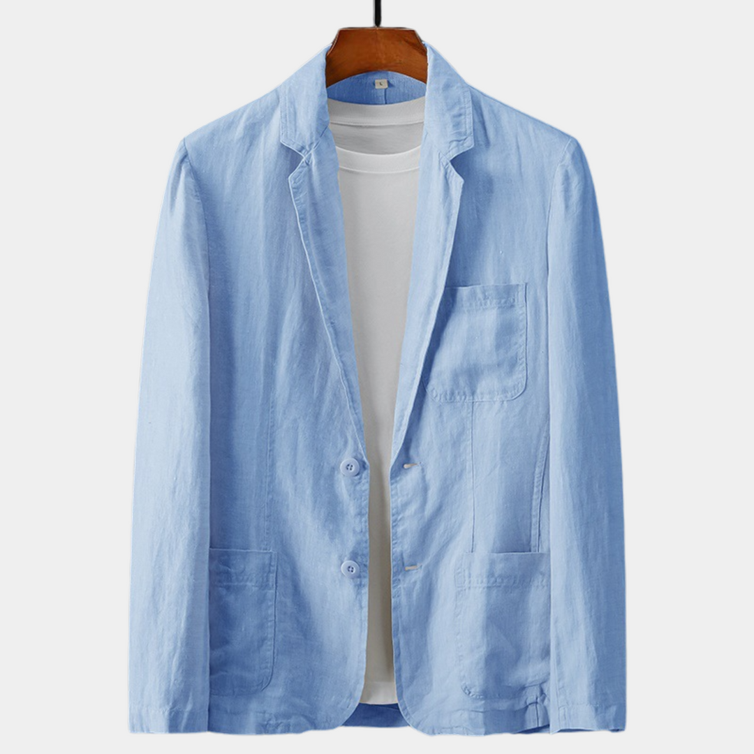 MAURIZIO | LINEN AND COTTON BLAZER