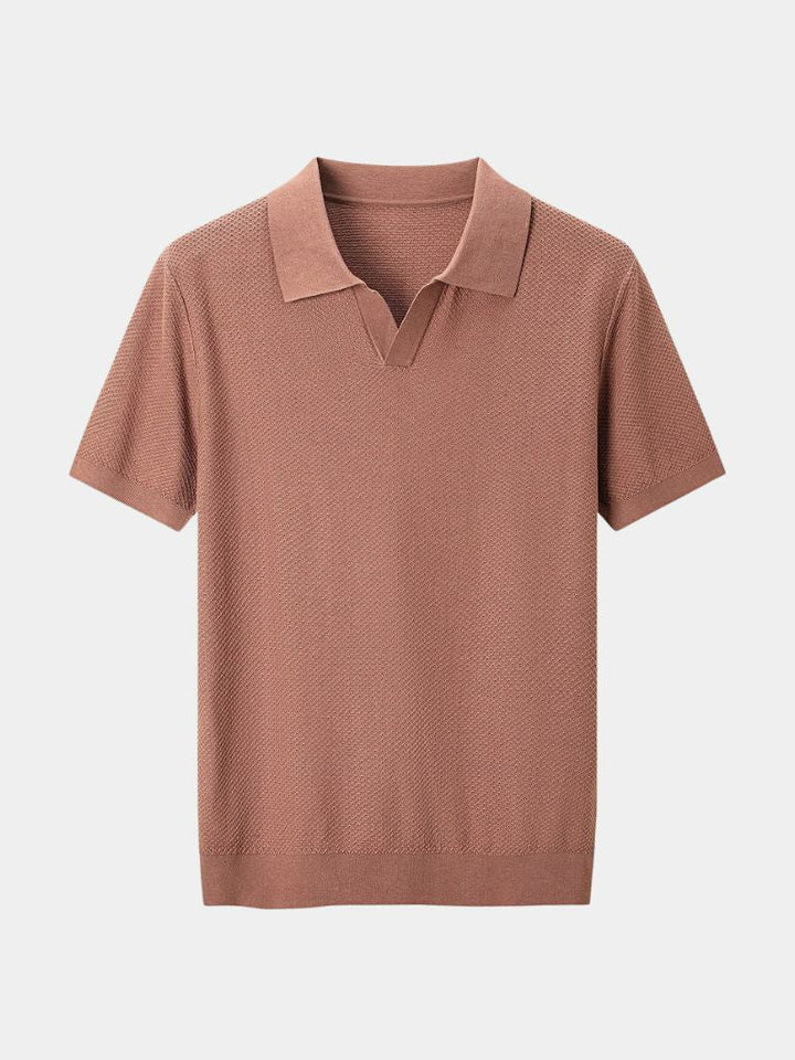 Harvey™ | Deep Brown Polo Shirt