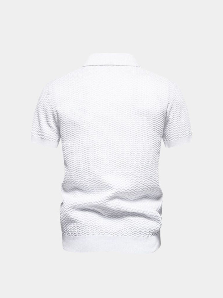 Victor™ | Quarter Zip Polo Shirt