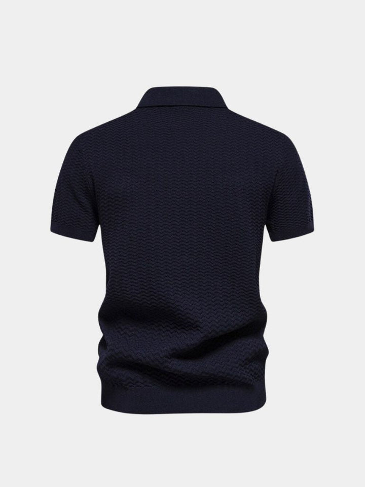 Victor™ | Quarter Zip Polo Shirt