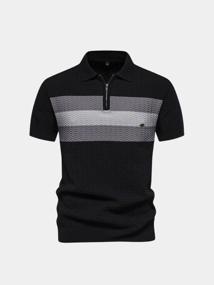 Victor™ | Quarter Zip Polo Shirt
