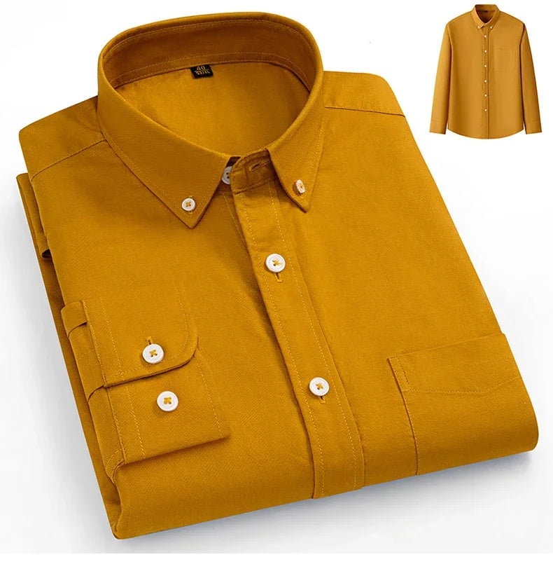 House Of Nate - Cotton Oxford Shirt